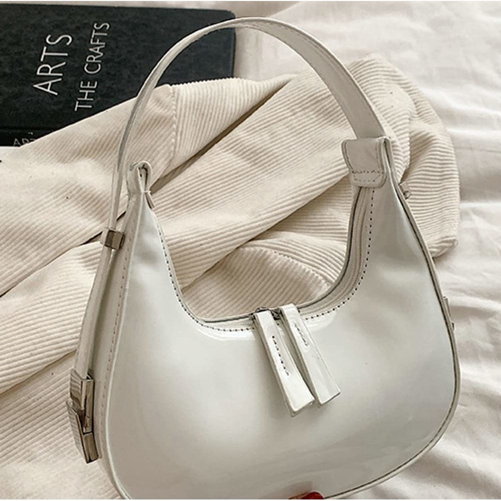 Crescent Shoulder Bags Retro Y2K 90S Hobo Handbags Top Handle Y2K :) - Picture 4 of 8